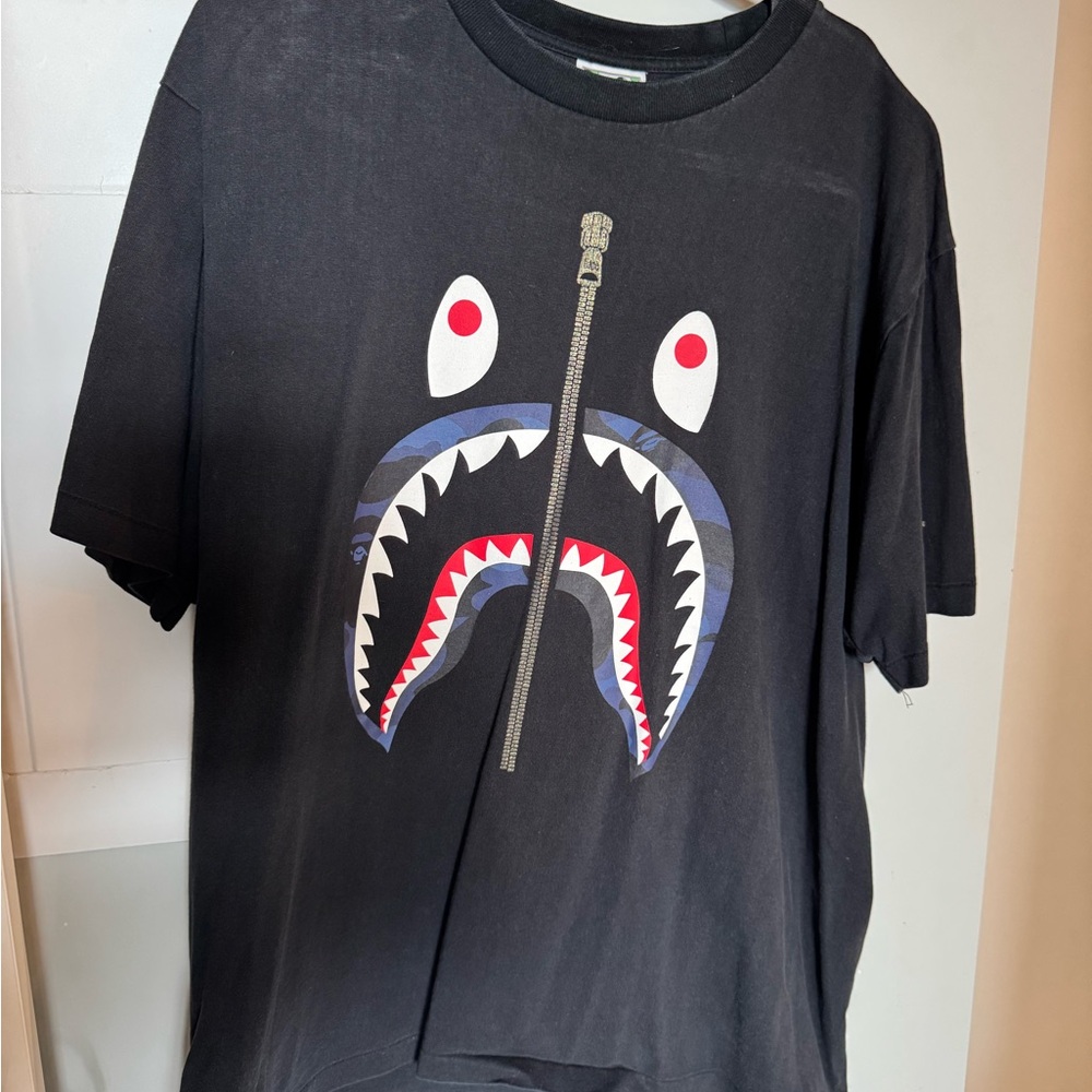 Bape Black Shark Graphic Tee